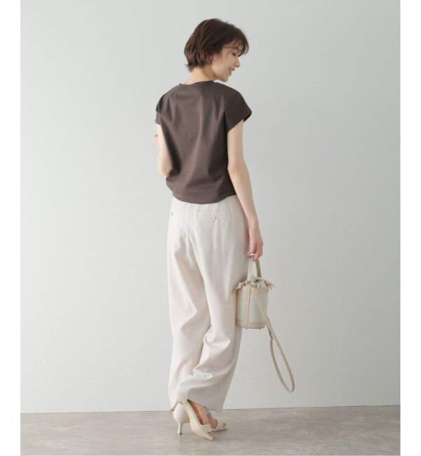  「《追加2》【洗える】スムースハイネックプルオーバー」|Tシャツ・カットソー|