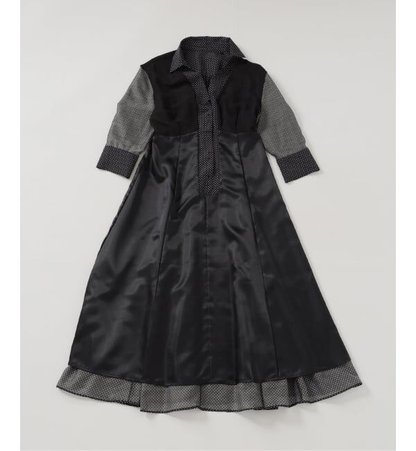  「【洗える】ポケットシャツワンピース」|ワンピース|