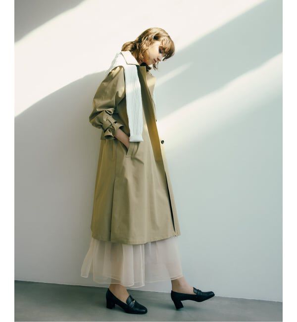  「ステンカラーライトコート」|ステンカラーコート|