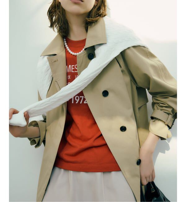  「ステンカラーライトコート」|ステンカラーコート|