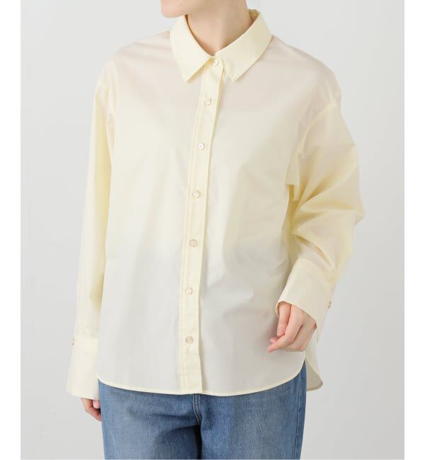  「【洗える】スリットカフスシャツ」|シャツ・ブラウス|