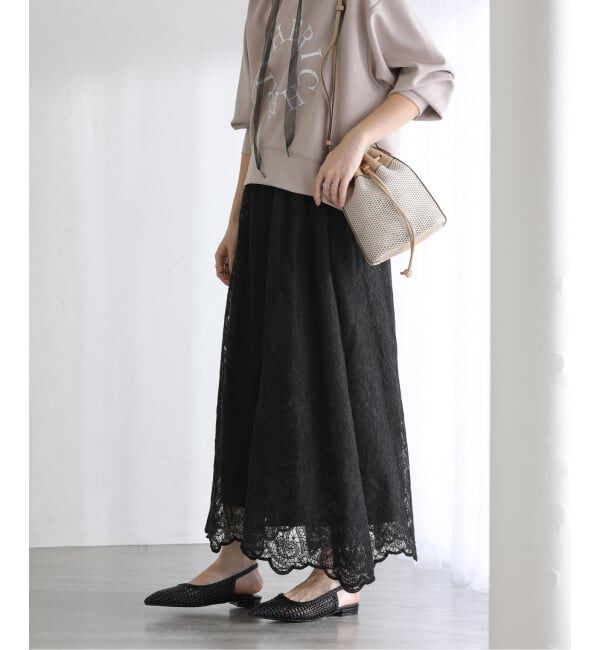  「【洗える】TORRAZZO DONNA/トラッゾドンナ 別注レーススカート」|スカート|