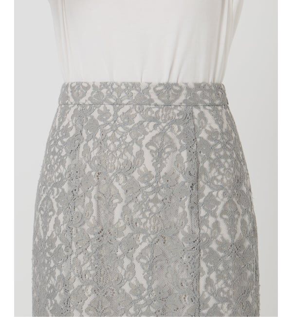  「【洗える】マーメイドレーススカート」|スカート|