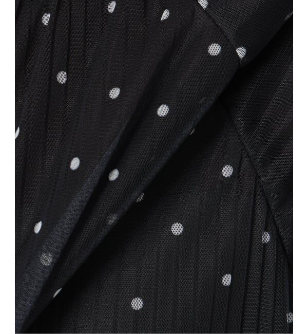  「【洗える】2wayチュールプリーツブラウス」|シャツ・ブラウス|