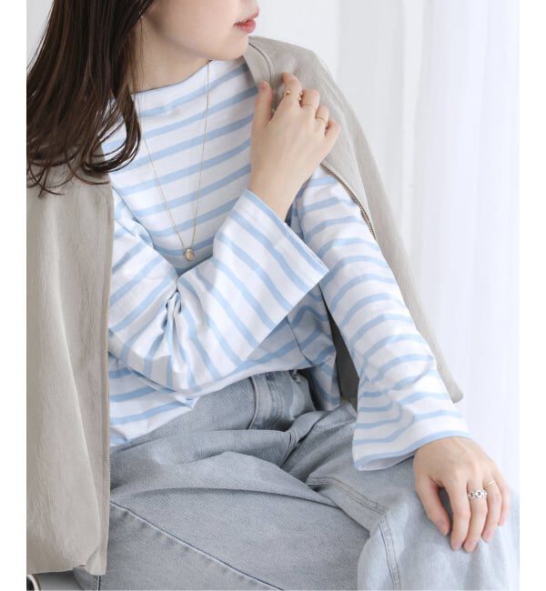  「【洗える】LE MINOR/ルミノア 別注ボーダープルオーバー」|Tシャツ・カットソー|