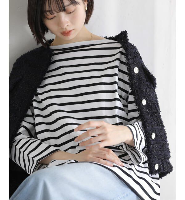  「【洗える】LE MINOR/ルミノア 別注ボーダープルオーバー」|Tシャツ・カットソー|