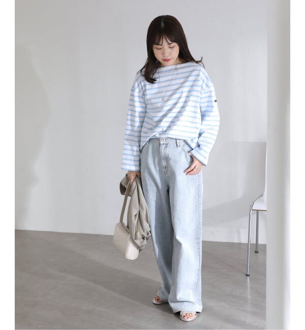  「【洗える】LE MINOR/ルミノア 別注ボーダープルオーバー」|Tシャツ・カットソー|