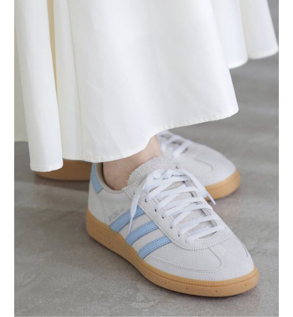  「adidas / アディダス HANDBALL SPEZIAL W」|スニーカー|ベージュ
