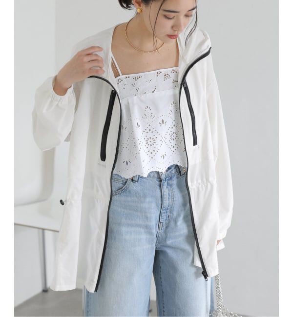  「【洗える】Mewl / ミュール シアーUVカットパーカー」|ブルゾン・スタジャン|