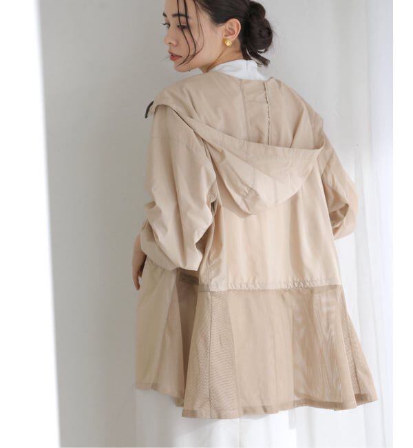  「【洗える】Mewl / ミュール シアーUVカットパーカー」|ブルゾン・スタジャン|