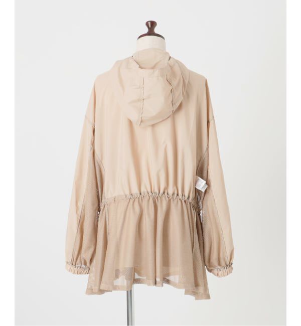  「【洗える】Mewl / ミュール シアーUVカットパーカー」|ブルゾン・スタジャン|