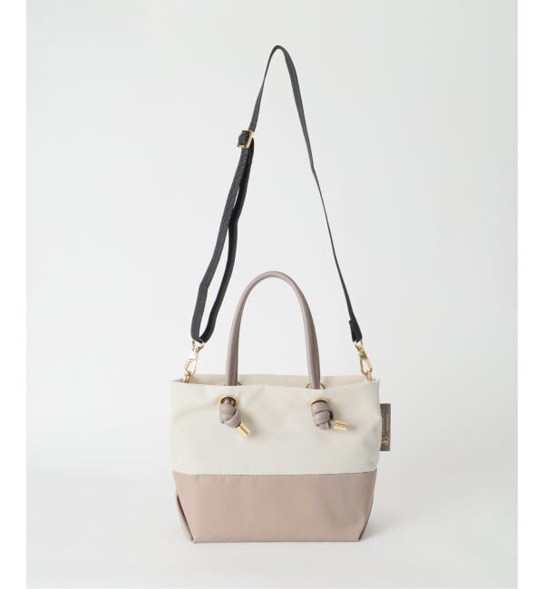  「《予約》VIOLAd&rsquo;ORO / ヴィオラドーロ ナイロンコンビトート S」|トートバッグ|