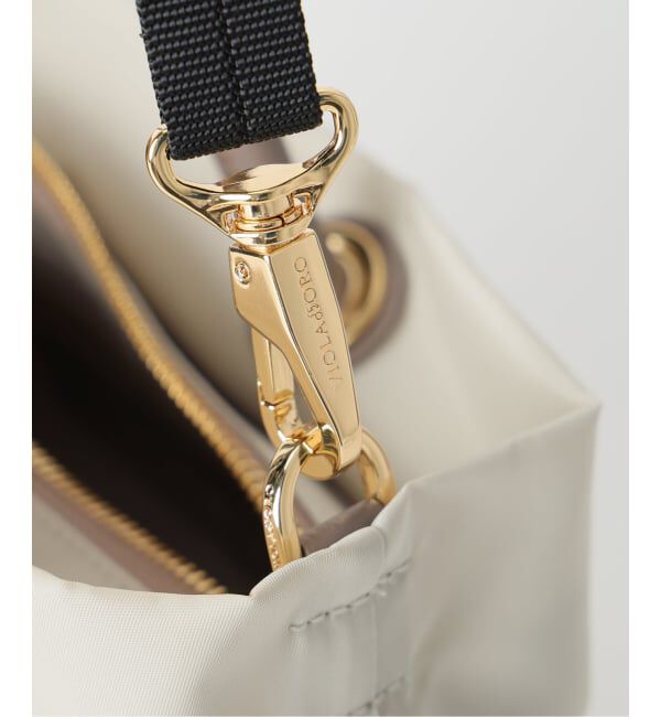  「《予約》VIOLAd&rsquo;ORO / ヴィオラドーロ ナイロンコンビトート S」|トートバッグ|