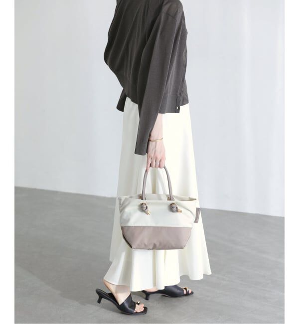  「《予約》VIOLAd&rsquo;ORO / ヴィオラドーロ ナイロンコンビトート S」|トートバッグ|