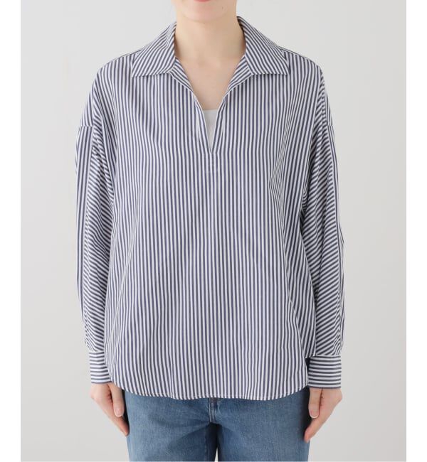  「【洗える】TICCA/ティッカ スキッパーシャツ」|シャツ・ブラウス|