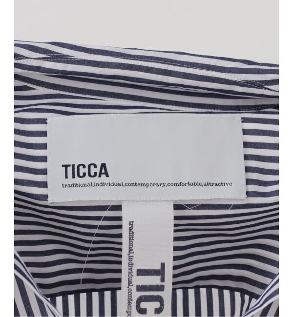  「【洗える】TICCA/ティッカ スキッパーシャツ」|シャツ・ブラウス|