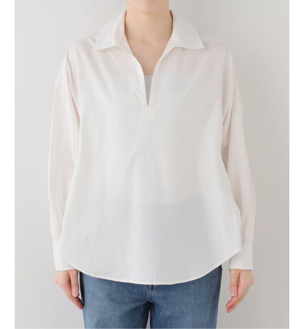  「【洗える】TICCA/ティッカ スキッパーシャツ」|シャツ・ブラウス|