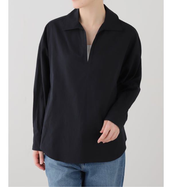  「【洗える】TICCA/ティッカ スキッパーシャツ」|シャツ・ブラウス|