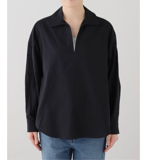  「【洗える】TICCA/ティッカ スキッパーシャツ」|シャツ・ブラウス|