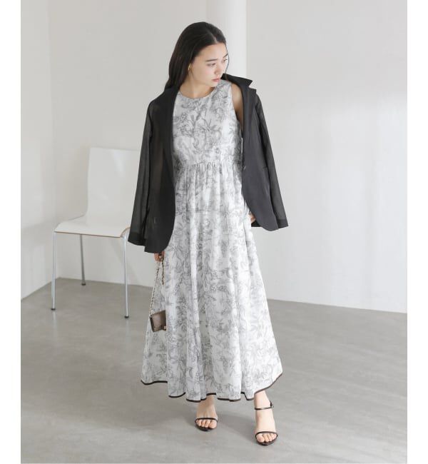  「《予約》【洗える】フルーツジュイプリントワンピース」|ワンピース|