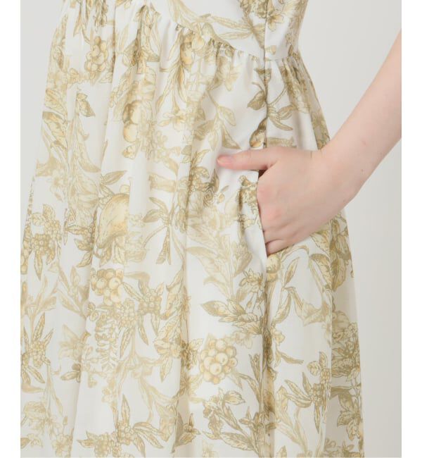  「《予約》【洗える】フルーツジュイプリントワンピース」|ワンピース|