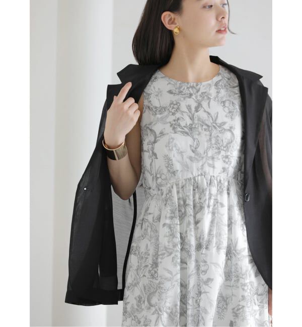  「《予約》【洗える】フルーツジュイプリントワンピース」|ワンピース|