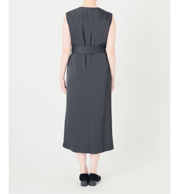  「《予約》【洗える】ジレ2WAYワンピース」|ワンピース|