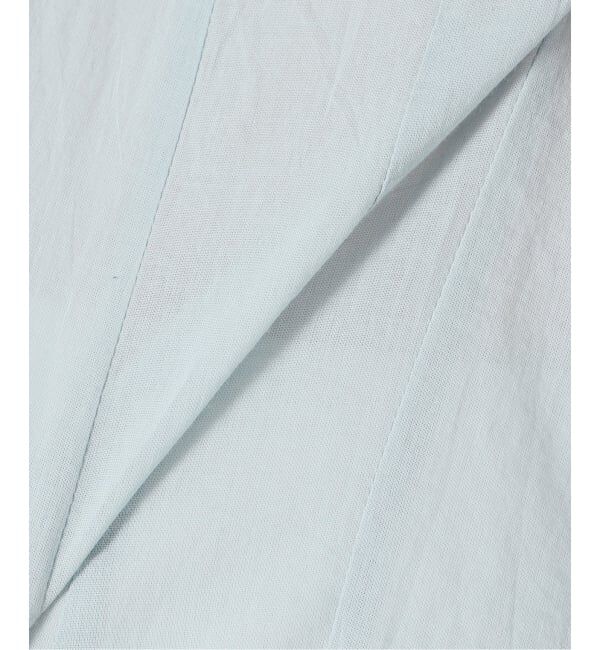  「《予約》【洗える】コットンハギフレアチュニック」|シャツ・ブラウス|