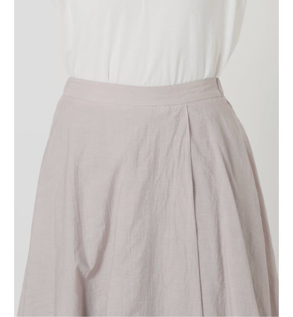  「《予約》【洗える】シアーランダムフレアスカート」|スカート|