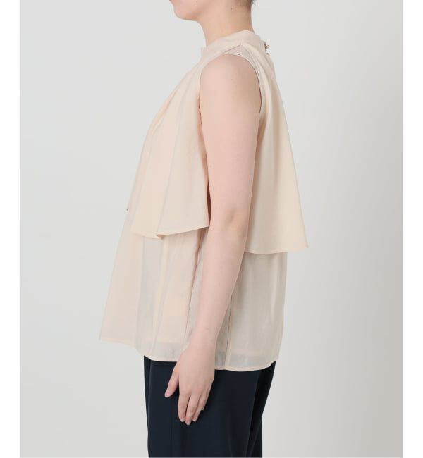  「《予約》2WAYショルダースリットブラウス」|シャツ・ブラウス|
