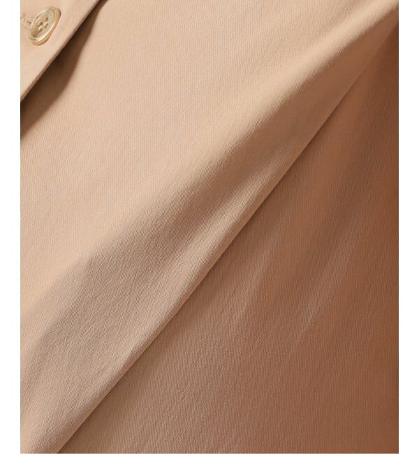  「《予約》【洗える】タックシャツワンピース」|ワンピース|