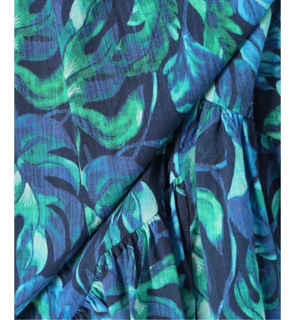  「《予約》【洗える】コットンランダムティアードスカート」|スカート|