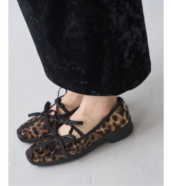  「《追加3》Lダブルリボンバレリーナ」|スニーカー|