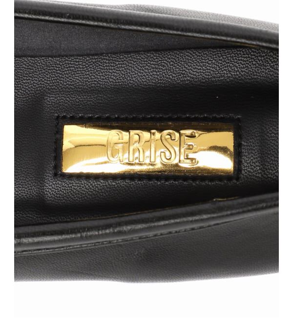 GRISE「《追加》GRISEレザースクエアプリーツフラット」|その他|
