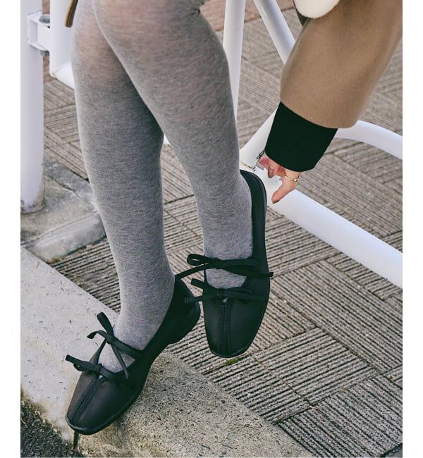  「《追加》Lダブルリボンバレリーナ」|スニーカー|