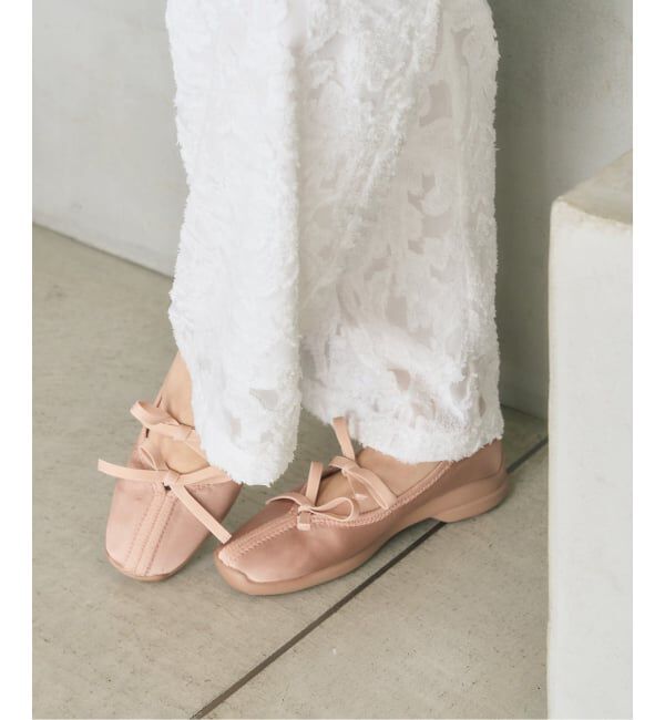  「《追加》Lダブルリボンバレリーナ」|スニーカー|