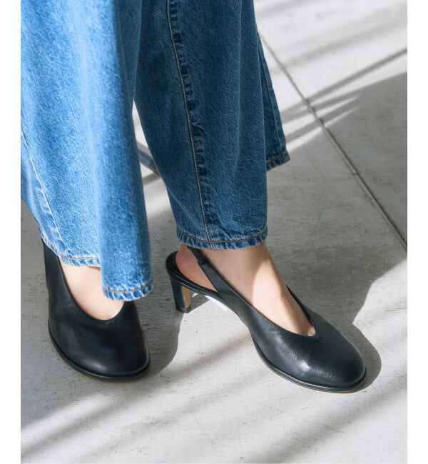  「《追加予約》5.5cmオブリークスリングバック」|パンプス|