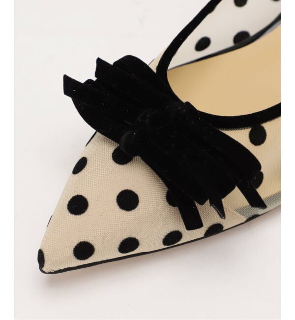  「《追加予約》ポインテッドチュールメニーリボンフラット」|その他|