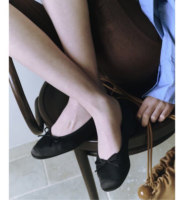  「《WEB限定/追加》Le decore / ル デコレ ballerina」|バレエシューズ|ブラック C