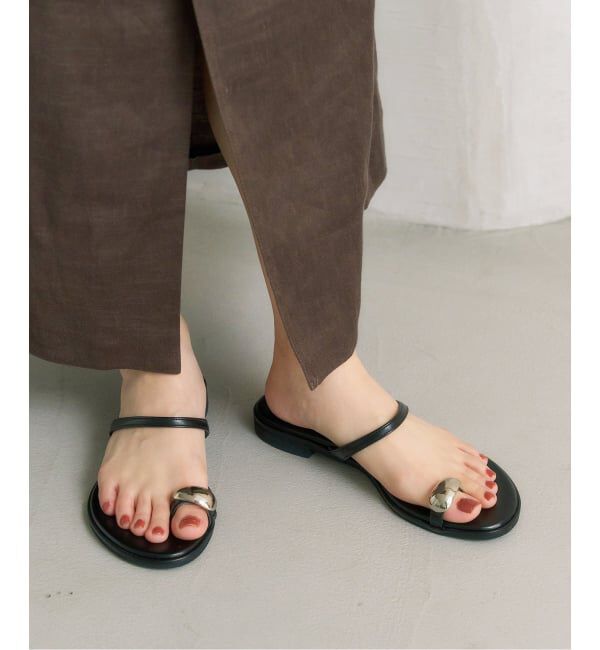  「《追加予約》メタルサムリングサンダル」|サンダル|