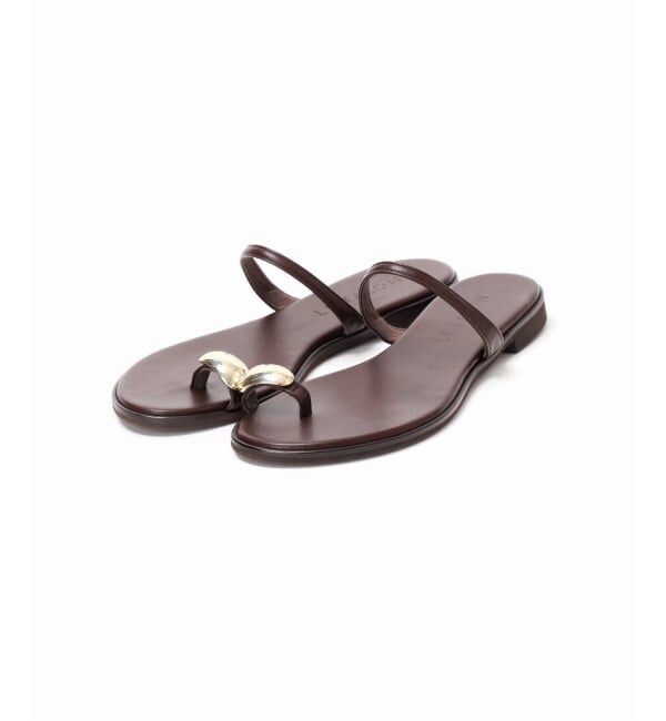  「《追加予約》メタルサムリングサンダル」|サンダル|