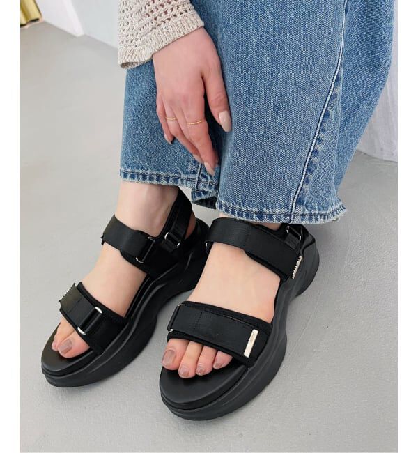  「《追加予約》コンビベルトスニーカーサンダル」|サンダル|