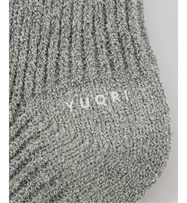 GRISE「YUQRI/ユクリ Crispy socks」|ソックス|