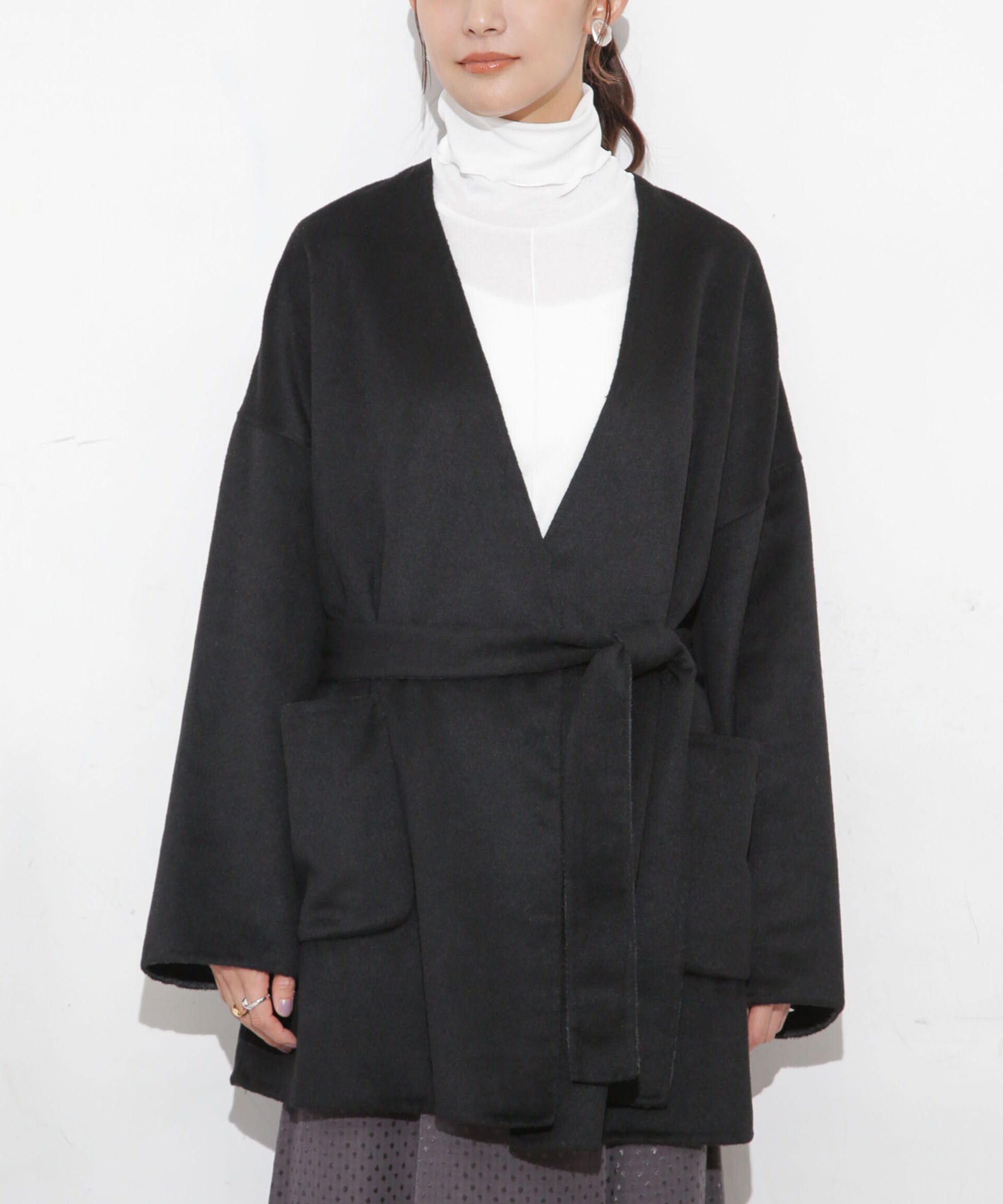 nano･universe「リバーガウンショートコート」|その他|