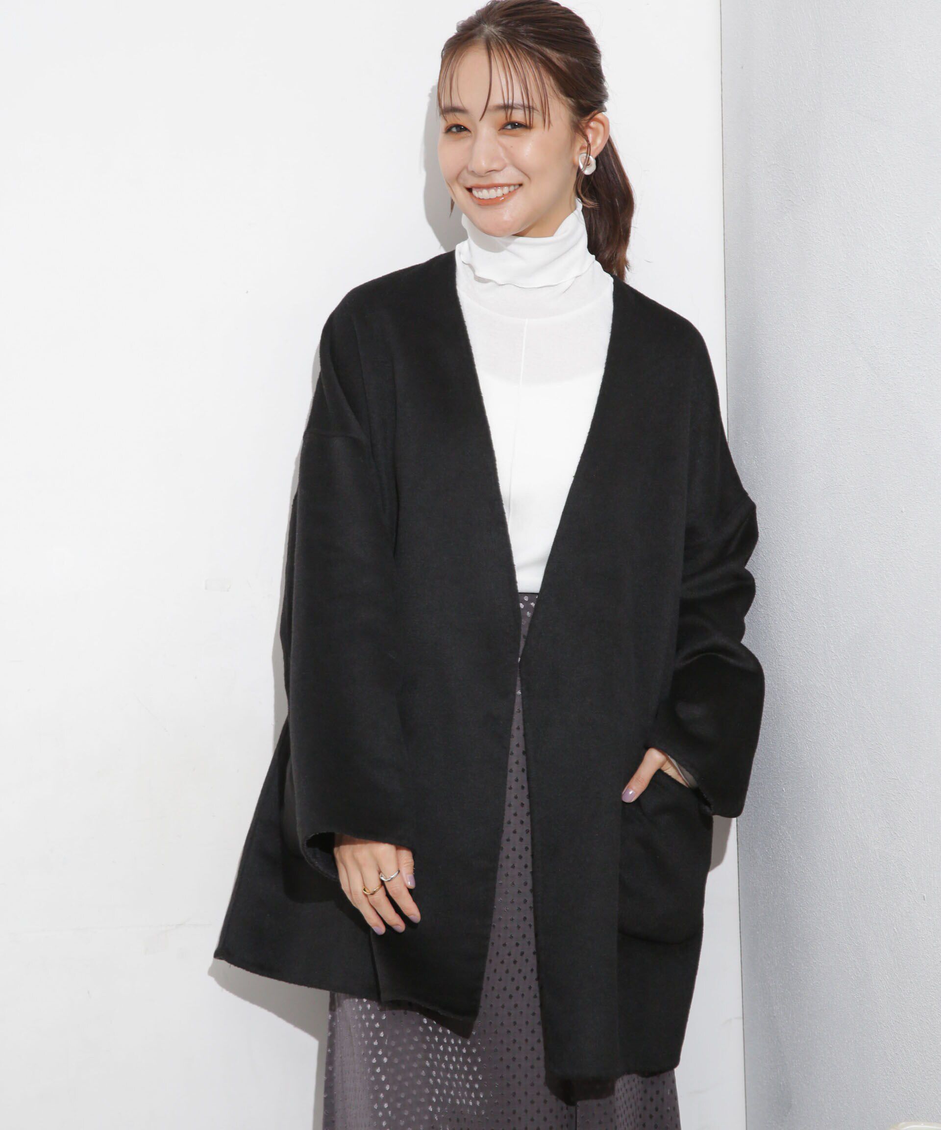 nano･universe「リバーガウンショートコート」|その他|