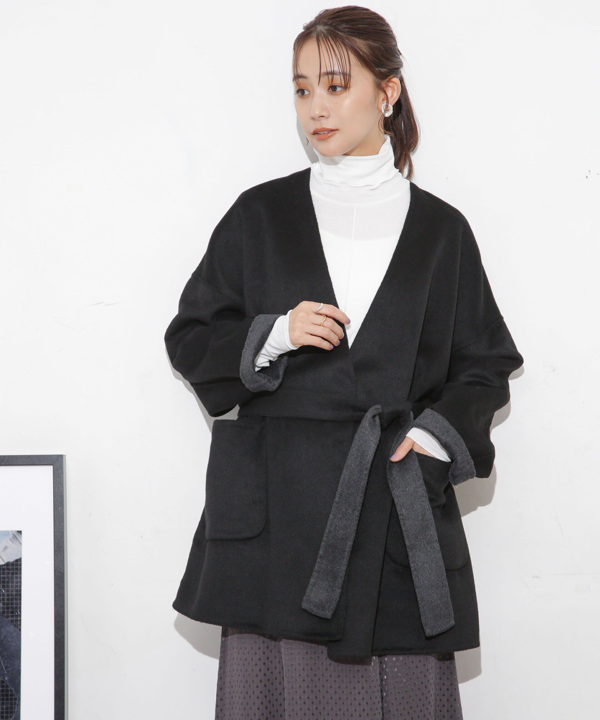 nano･universe「リバーガウンショートコート」|その他|