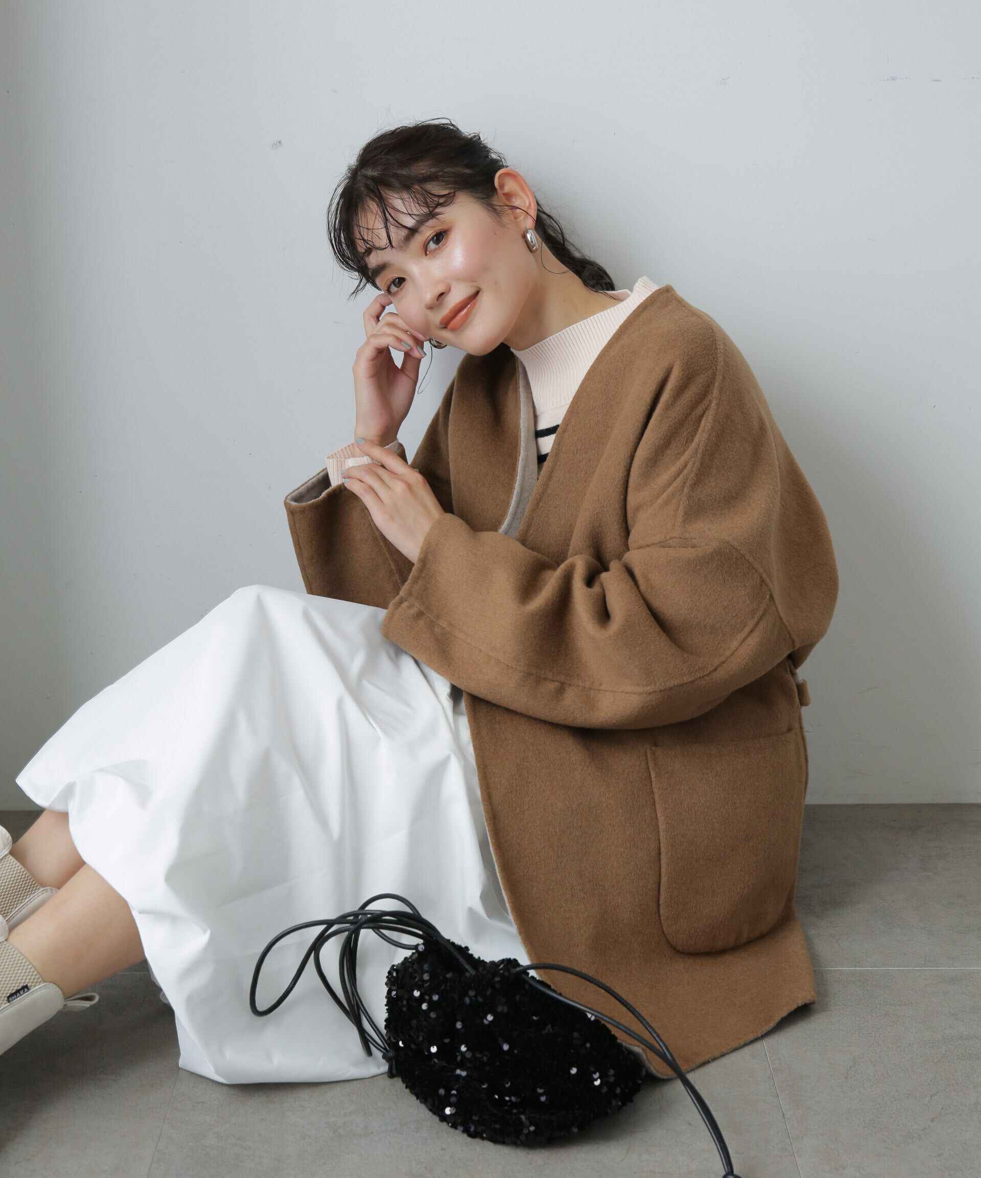 nano･universe「リバーガウンショートコート」|その他|