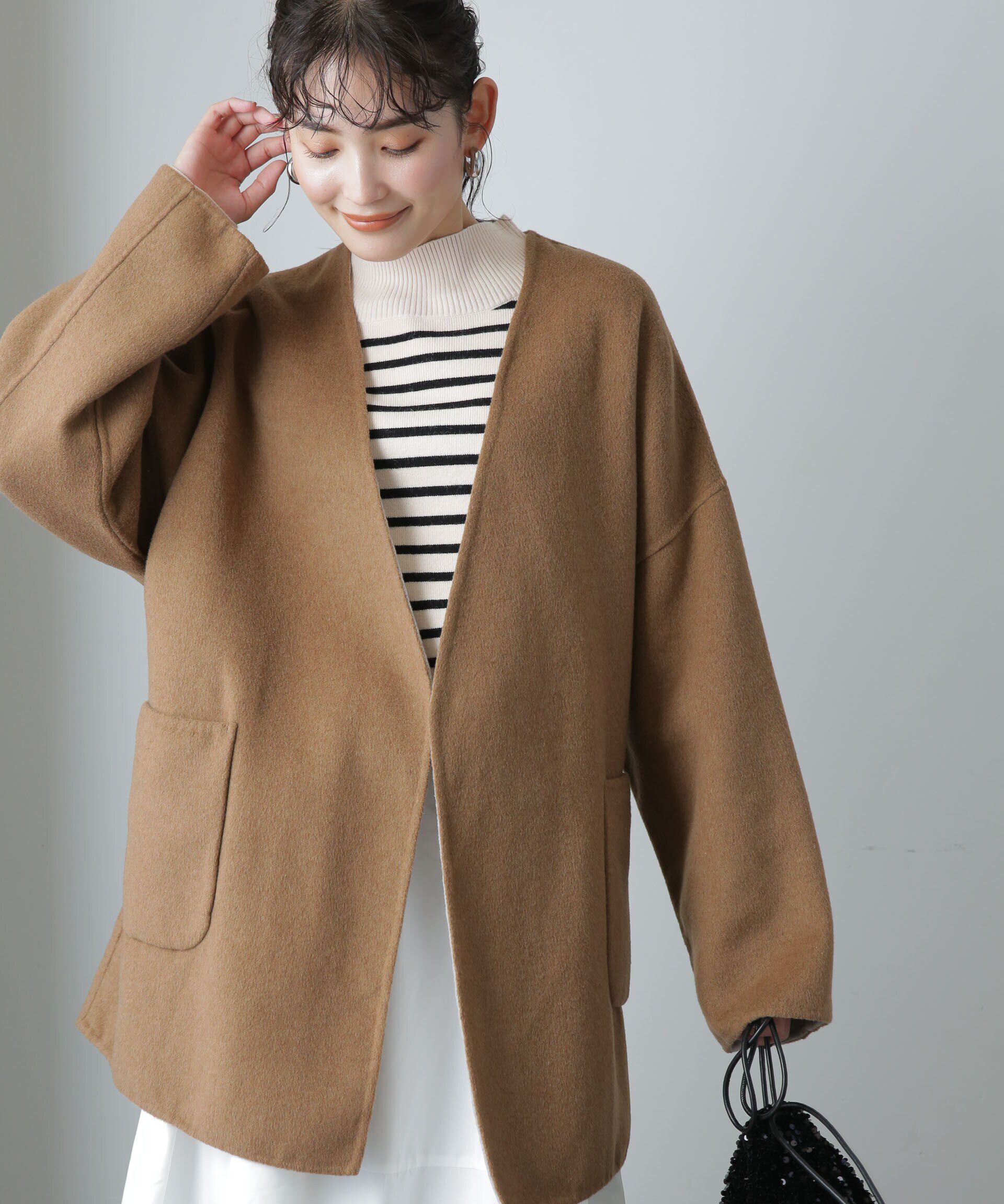 nano･universe「リバーガウンショートコート」|その他|