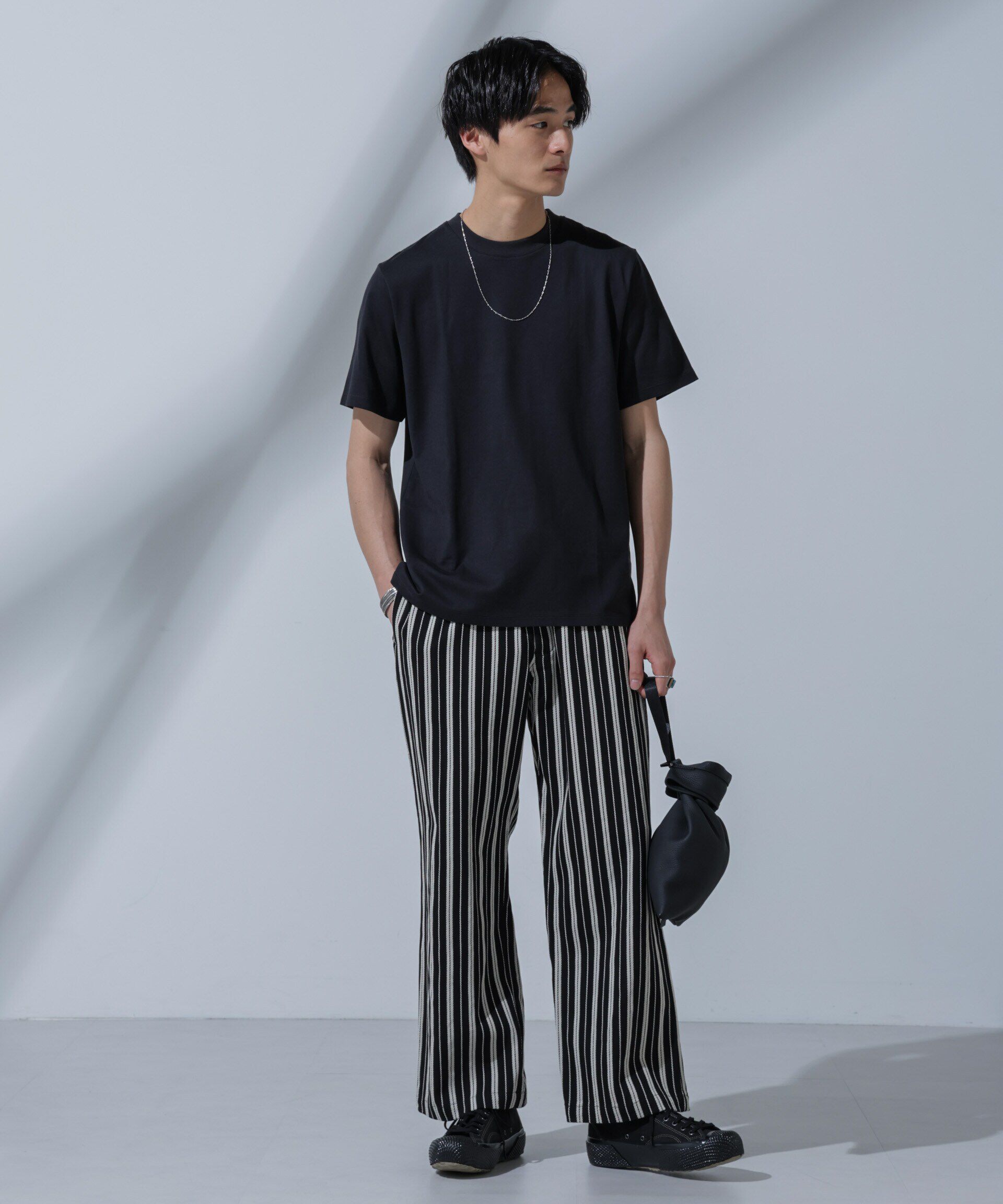 nano･universe「Anti Soaked(R)汗染み防止 クルーネックTシャツ」|Tシャツ・カットソー|