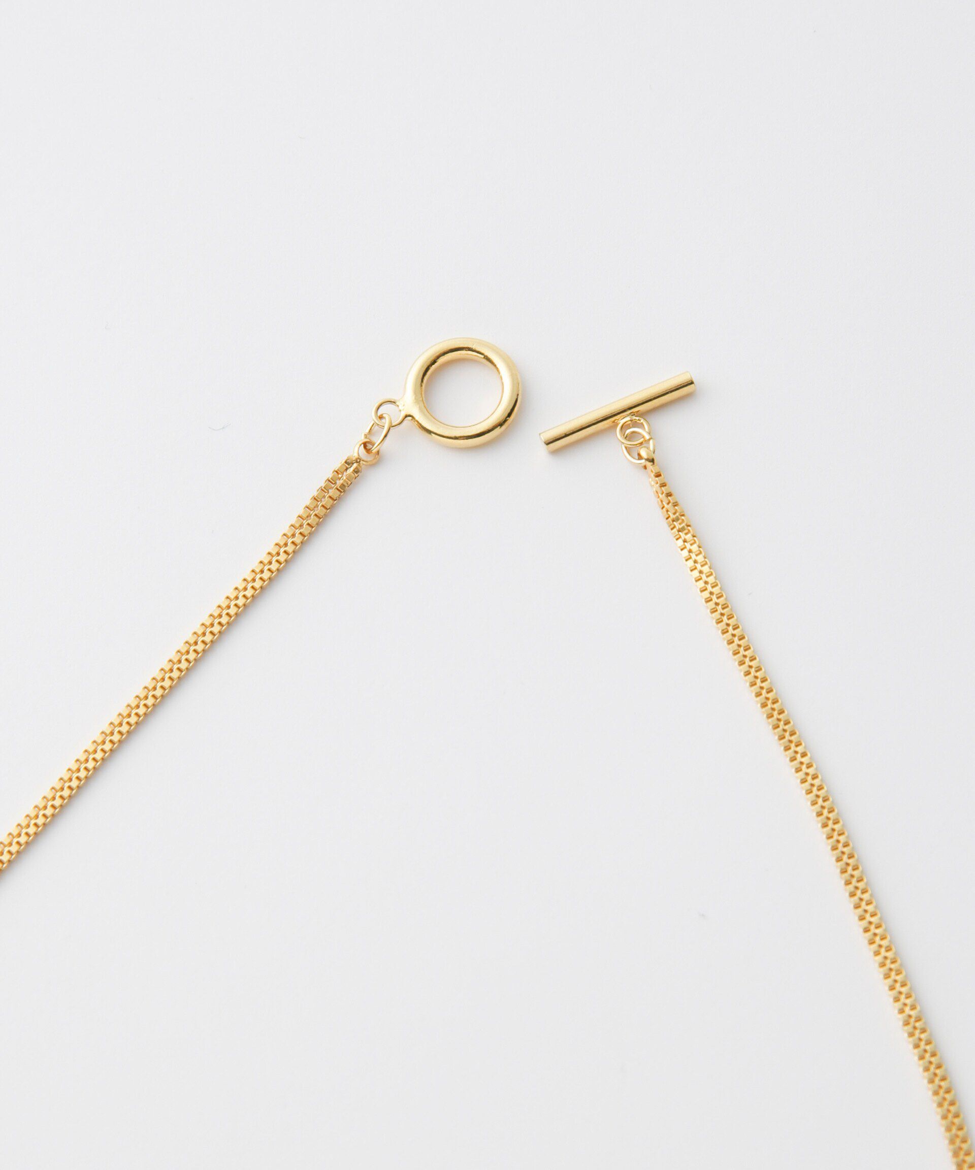 nano･universe「Tバーラリエットネックレス」|ネックレス|